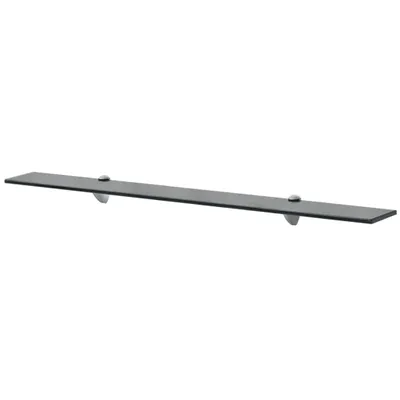 Image de vidaXL Étagères flottantes 2 pcs. Verre 90x10 cm 8 mm