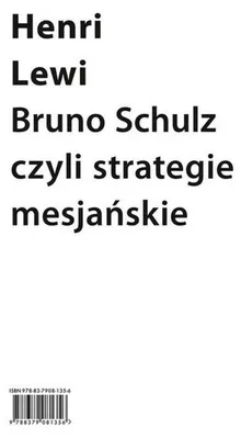 Produktbild von Bruno Schulz, czyli strategie mesjańskie
