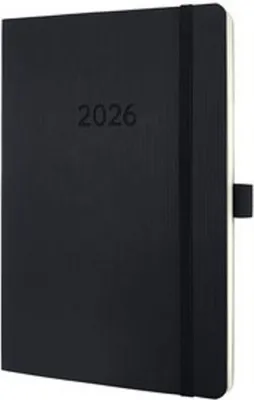 Zdjęcie produktu dla sigel C2622 sigel Conceptum 2026 kalendarz książkowy, ok. DIN A5, czarny