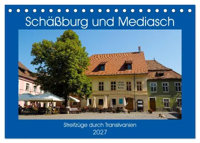 Produktbild von Schäßburg und Mediasch - Streifzüge durch Transilvanien (Tischkalender 2027 DIN A5 quer), CALVENDO Monatskalender
