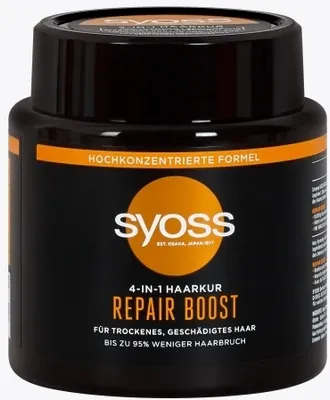 Produktbild von Syoss Haarpflegekur 4-in-1, 500 ml - Intensiv Haarreparatur und Aufbau