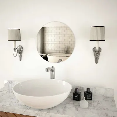 Obrázok produktu pre vidaXL Nástenné zrkadlo 40 cm Okrúhle sklo