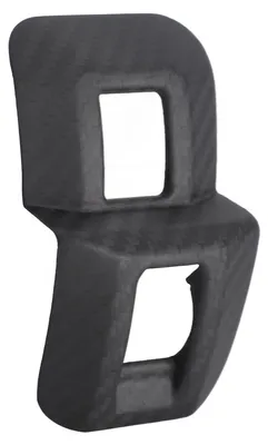 Image de Cache de bouton de lève-hayon en fibre de carbone, finition mate, pour Subaru BRZ. Remplacement du panneau de finition du lève-hayon arrière
