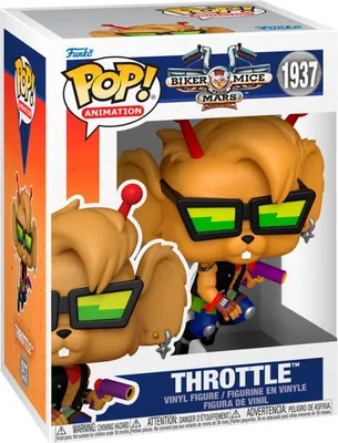 Produktbild von Funko Pop! Motomyszy Z Marsa - Biker Mice From Mars - Throttle #1937