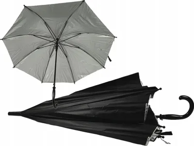 Produktbild von Schwarzer Regenschirm D44228 60968