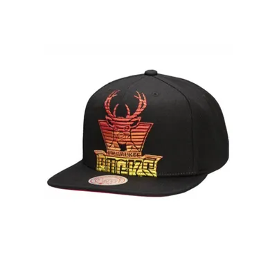 Produktbild von Mitchell & Ness Caps Nba Milwaukee Bucks Snapback, 6HSSMM20017MBUBLCK