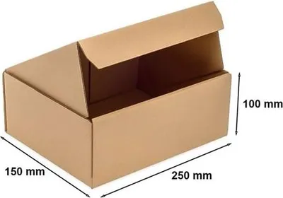 Obrázok produktu pre Kartónová výsekovka Kartónová krabica Kartón 250 x 150 x 100 mm F426