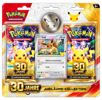 Produktbild von Pokémon|Amigo POK 30 Jahre 2-Pack Blister