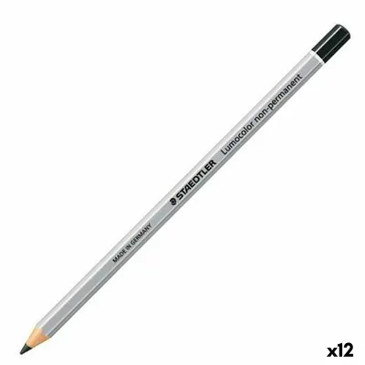 Obrázok produktu pre STAEDTLER Trockenmarker nonpermanent schwarz 12 Stück