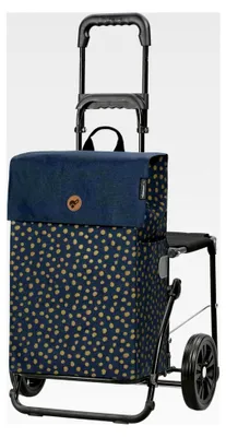 Produktbild von Einkaufstrolley - Komfort Shopper Fita blau 47 L