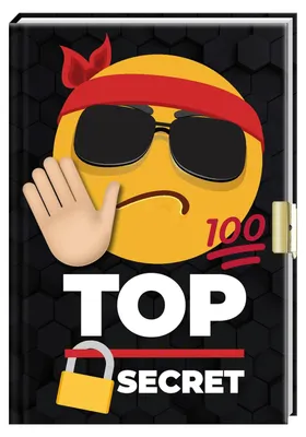 Immagine prodotto di Diario illustrato con lucchetto – top secret