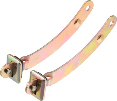 Produktbild von 2 Stück Türstopper No.15642266 für Chevrolet Astro für GMC Safari 1985-2005, langlebiges Metall in Bronzeoptik, hinten