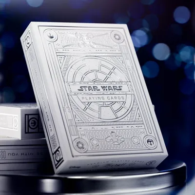 Produktbild von Star Wars Spielkarten Silver Edition Light Side