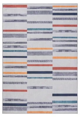 Produktbild von MY-RUG Waschbarer Teppich "Liran" 160x230cm, bunt, für drinnen und draußen, maschinen waschbar bis 30Grad