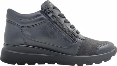 Imagen del producto de Caprice: Zapatos deportivos con cordones, color negro, para uso diario