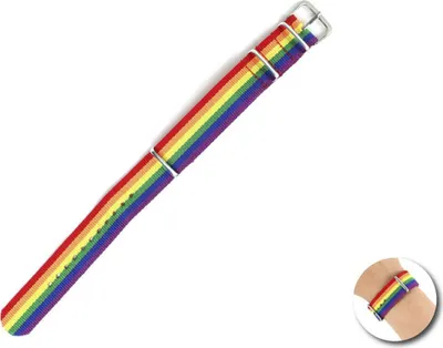 Produktbild von Pride - Regenbogenflaggenarmband