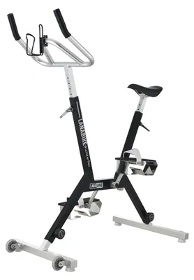 Produktbild von Aquabike Aluminium Lanabike Waterflex 9.5kg - Eloxierter Aluminiumrahmen - Bodybuilding/Aquafitness - Farbe Schwarz