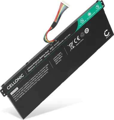 Image de CELLONIC 1x Batterie pour Ordinateur portable Compatible avec Acer Aspire 5 A515, Aspire 5 A517-52, Aspire Vero 16 AV16, AP20CBL - (4200mAh, 11.55V)
