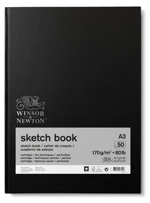 Image de WINSOR & NEWTON Carnet de croquis, A3 50 feuilles