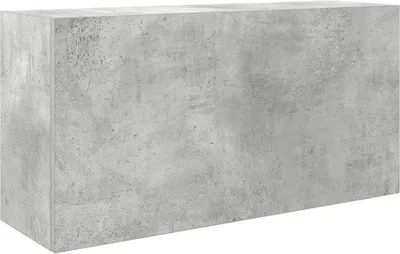 Produktbild von Bad-Wandschrank Betongrau 80x25x40 cm Holzwerkstoff