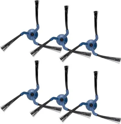 Immagine prodotto di Spazzole laterali di ricambio per accessori per aspirapolvere - 6 pezzi - Spazzole laterali per accessori X10 Pro/X10 Pro - Spazzole laterali per aspirapolvere