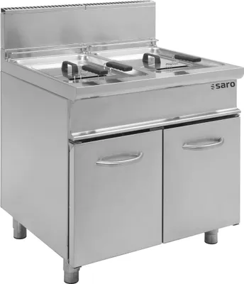 Image de Friteuse à gaz modèle E7/Flg2V17, dimensions : W 800 XT 700 XH 850