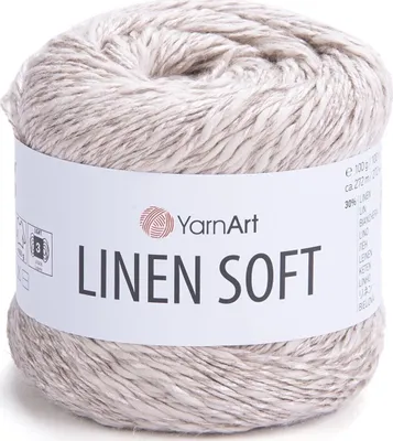 Produktbild von Yarn Art Linen Soft 7304 Strickgarn