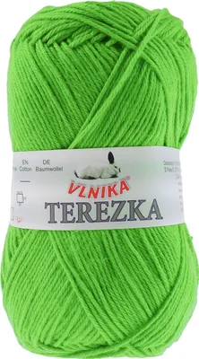 Produktbild von 50g Strickgarn Häkelgarn Terezka 100% Baumwolle Baumwollgarn Baumwollstrickgarn