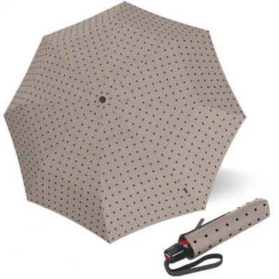 Zdjęcie produktu dla Knirps KNIRPS T.200 Kelly Taupe - elegancki, w pełni automatyczny parasol