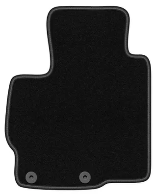 Produktbild von Fahrermatte Velours für Mitsubishi ASX II 2020- (Crossover) – 1-tlg, Schwarz, passgenau – Wielganizator BASIC