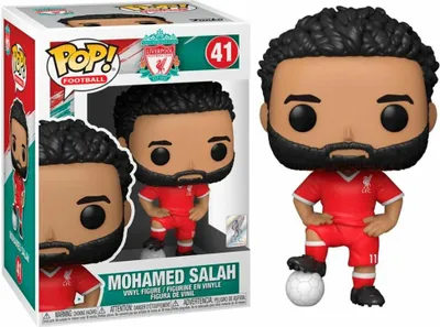Immagine prodotto di Funko Pop! Mohamed Salah - Figurka winylowa Liverpool FC oficjalny produkt
