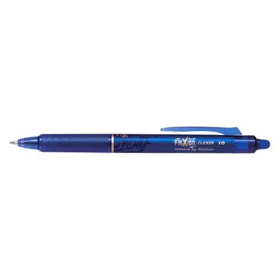 Image de Pilot BLRT-FR10-L Roller à encre FriXion Clicker - 0,5 mm, bleu, effaçable