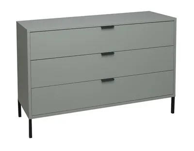 Zdjęcie produktu dla Erna komoda 119x45x82 sosna zielony matowy lakier 14716-Q