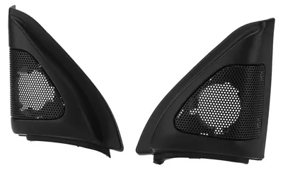 Obrázek produktu pro Pár krytů reproduktorů dveří automobilu Audio Tweeter Trim Black Náhrada pro Corolla 2003–2006
