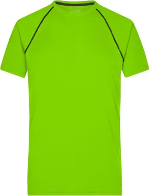 Produktbild von Funktions-Shirt für Fitness und Sport bright-green/black, Gr. S