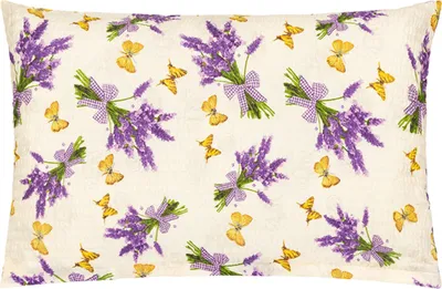 Obrázok produktu pre Krepový obliečka na vankúš - 40x60 cm - Fialová
