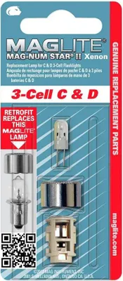 Produktbild von Maglite Xenon Ersatzlampe LMXA301 für 3-Zellen C und D Stabtaschenlampen Mag-Num Star II