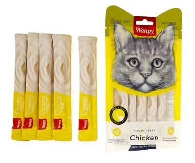 Zdjęcie produktu dla Wanpy Creamy Lickable Treats Kurczak