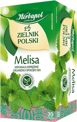 Image de Herbapol Melissa Zielnik Polski Tisane 20 Sachets