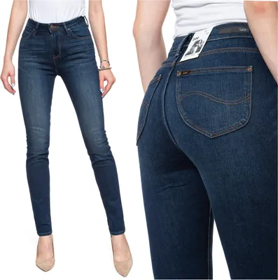 Immagine prodotto di LEE, Jeans da donna, Skinny fit, SCARLETT HIGH, W25 L33, Blau, Jeans, baggyjeans, buggy