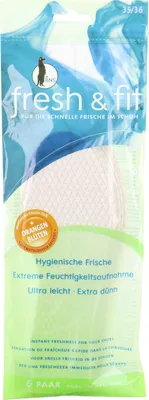 Produktbild von Comfort Concept Uni Einlegesohle Frischesohlen weiß
