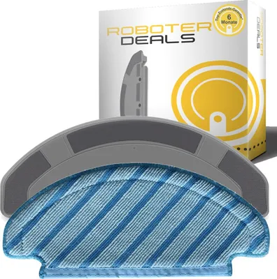 Produktbild von Wischplatte, Mopphalterung, Wischhalterung mit 1 Pad für Ecovacs Deebot T8, T8+, T8 Pure u. T8 AIVI