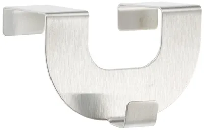 U-förmige Fensterhaken aus Metall, 4x7,5 cm, 2 Stück