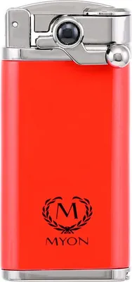 Produktbild von Myon Cigar King / Zigarrenfeuerzeug Jetflame mit Bohrer Racing Edition, rot