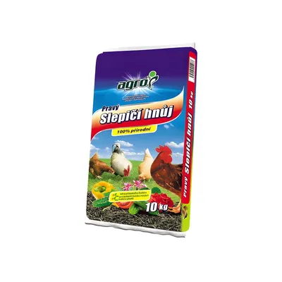 Obrázok produktu pre Agro Pravý slepičí hnůj 10 kg