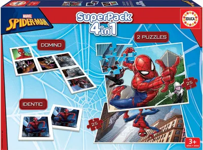 Image de Spiderman Educa Superpack