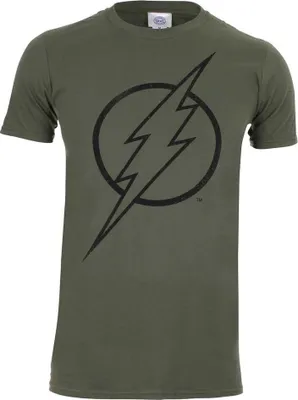 Image de The Flash - T-shirt pour homme TV946 (S) (Vert militaire)