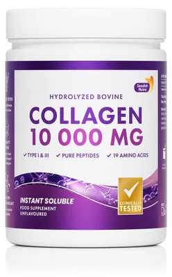 Productafbeelding van Zweds Nutra® Collageenpoeder – Voor haar, huid, nagels en gewrichten – Collageenpoeder op basis van rundvlees – voor schoonheid en flexibiliteit – met rundvlees - 500 ml
