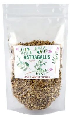 Produktbild von Tragantwurzel (Astragalus) geschnitten 500 g - loser Kräutertee