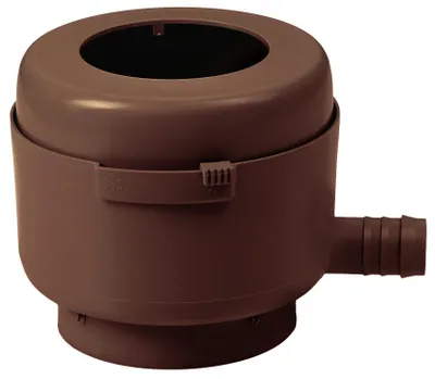 Produktbild von Regenwassersammler mit Laubschutz, braun
